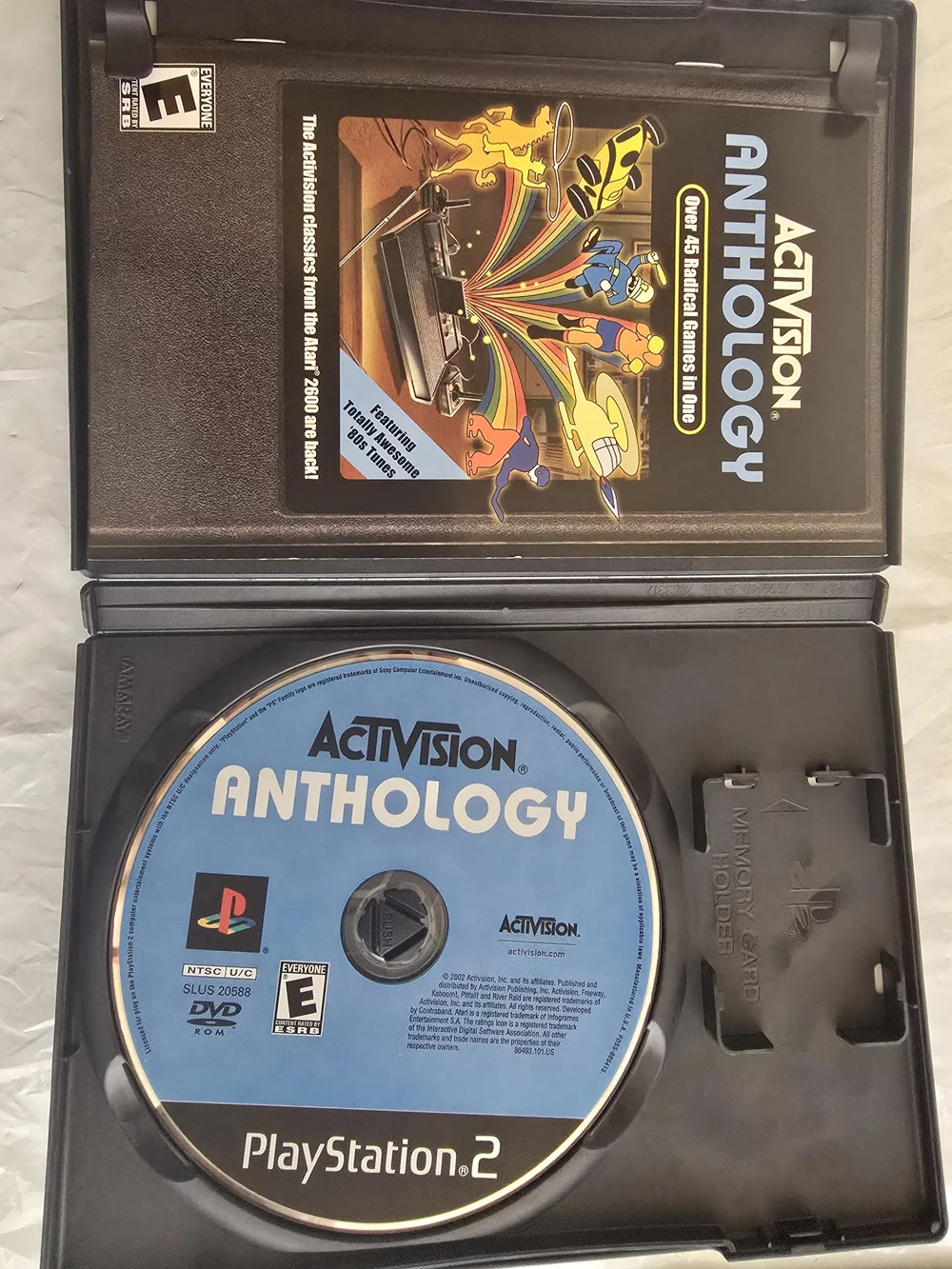Anthology PlayStation 2 Game - Black Original Like New Absolutely No Scratches